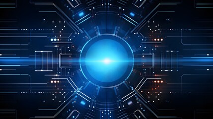 Abstract technology background Hi-tech communication concept futuristic digital innovation background vector illustration