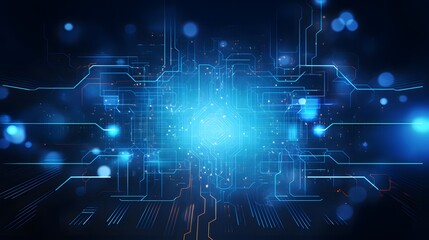 Obraz premium Abstract technology background Hi-tech communication concept futuristic digital innovation background vector illustration