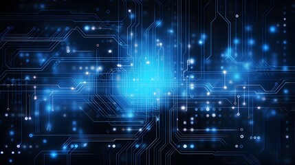 Naklejka premium Abstract technology background Hi-tech communication concept futuristic digital innovation background vector illustration