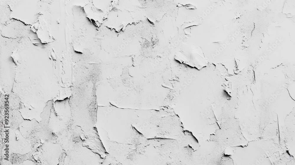 Wall mural textured white wall