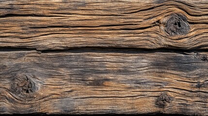Naklejka premium Weathered Wooden Planks