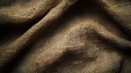 Rustic burlap texture background with a natural and organic feel