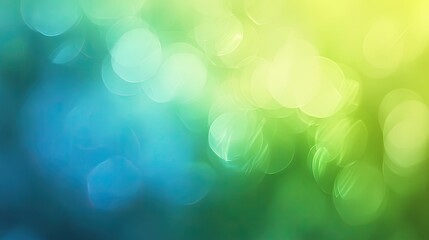 Obraz premium Soft gradient background with shades of green and blue blending seamlessly.