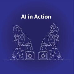 AI in Action: Empowering Financial Services with AI Driven Insights.