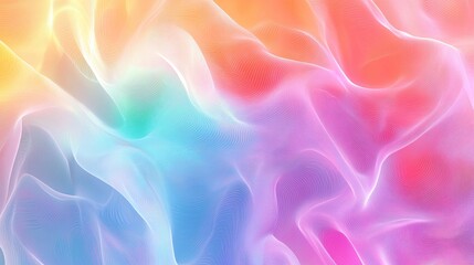 Fototapeta premium Abstract gradient mesh background with fluid and organic color transitions.