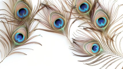 Obraz premium Vibrant Celebration of India Independence Day with Peacock Feathers Symbolizing National Pride and Cultural Heritage