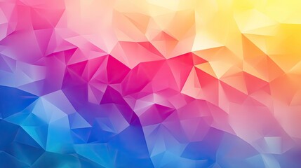 Obraz premium Abstract polygonal pattern background with geometric shapes and gradients.