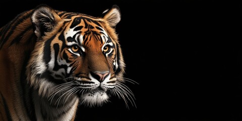 Naklejka premium portrait of a tiger