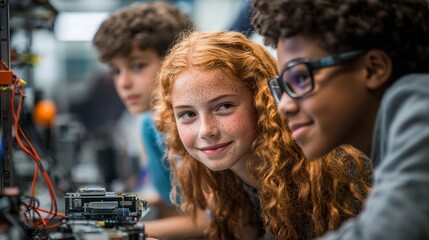 Kids Learning STEM Subjects