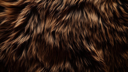 Fototapeta premium darker bear fur texture