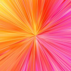 Obraz premium A vibrant background featuring a radial gradient with bright colors like pink, orange, and yellow radiating from the center outward. 8k UHD, suitable for high-quality printing or digital display. 