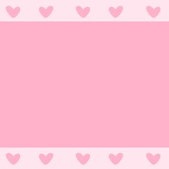 pink background with hearts