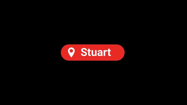 Stuart Location title Animation