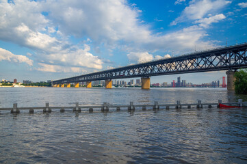Wuhan Yangtze River Bridge scenery