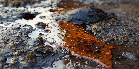 Chemical spills are the spreading stains of contamination, endangering health and ecosystems: Picture a chemical spill as a spreading stain on the ground