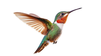 Fototapeta premium Hummingbird transparent background