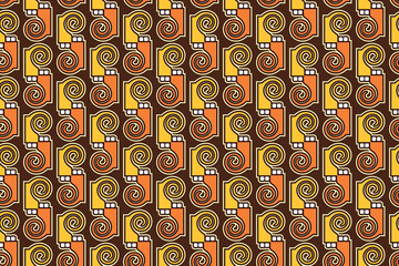 Abstract Seamless Pattern Vector, Geometric Pattern Background