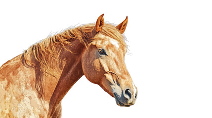 Obraz premium horse transparent background