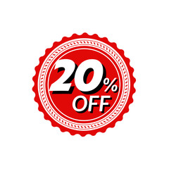 Special offer discount label with different sale percentage,10 15 25 50 off with PNG background ,transparent , red rubber stamp label