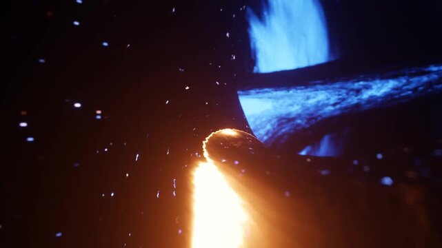 A singularity or black hole.