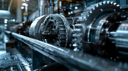 Fototapeta premium gears of the mechanism