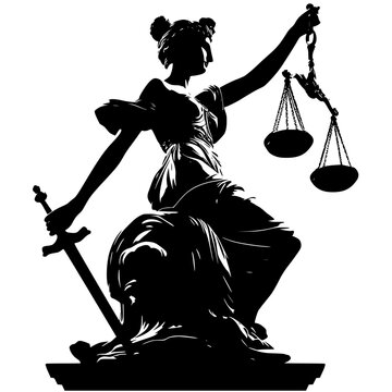recommend clip art: themis with scales of justice and law, scale of justice and law vector art, symbol of justice tamplate vector, world day of social justice