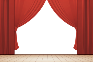 PNG Red Curtain curtain backgrounds stage.