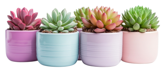 PNG Succulents plant vase pot.
