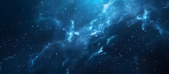 Midnight Blue Background with Soft Starry Pattern Blended into the Surface, Creating a Dark Cosmic Feel. Ideal for Halloween-Related Content and Promotional Materials with Enchantment and Mystery.