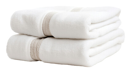PNG Spa towels white white background simplicity.