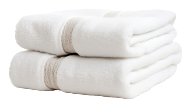 PNG Spa towels white white background simplicity.