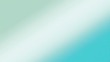 Abstract Gradient Background in Turquoise and White Colors