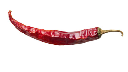 Dry chili pepper transparent background