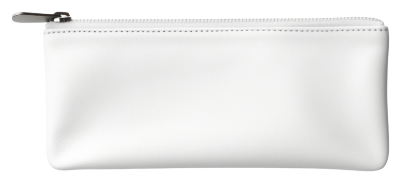 PNG Pencil case handbag wallet white.