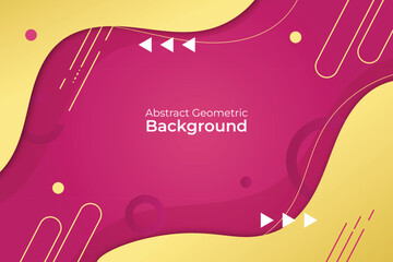 Abstract Background Dynamic Gradient Wavy and Geometric Shapes 2