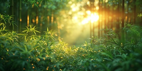 World Bamboo Day lush bamboo forest, September 18th