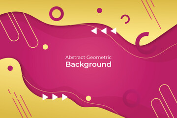 Abstract Background Dynamic Gradient Wavy and Geometric Shapes 6