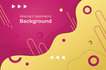 Abstract Background Dynamic Gradient Wavy and Geometric Shapes 9