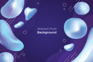 Modern and Futuristic Fluid Abstract Background 1