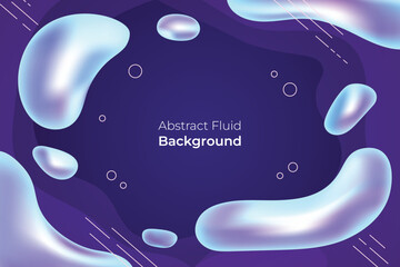 Modern and Futuristic Fluid Abstract Background 6