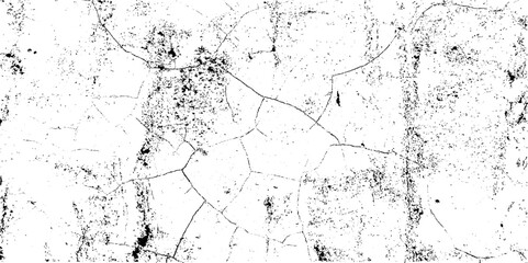 Abstract Grunge Scratches Background Vector, Black and White Texture. Scratches on cracked earth, desert texture. Grunge cracked earth.