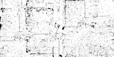 Abstract Grunge Scratches Background Vector, Black and White Texture. Rustic Texture Vector Background, Monochrome effect.