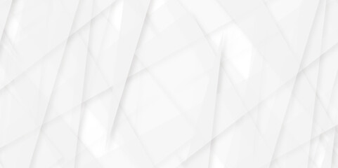 Digital geometric abstraction with lines and points. Cube cell. White fresh geometric tiles design abstract background for desktop