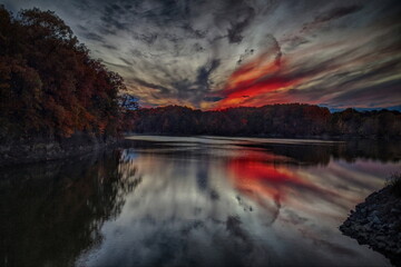 Alum Creek Sunset