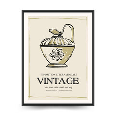 Hand draw la dolce vita vintage doodles collection. Illustrations for invitations, menus and parties. La dolce vita italian style. summer holidays in the village of Provence.