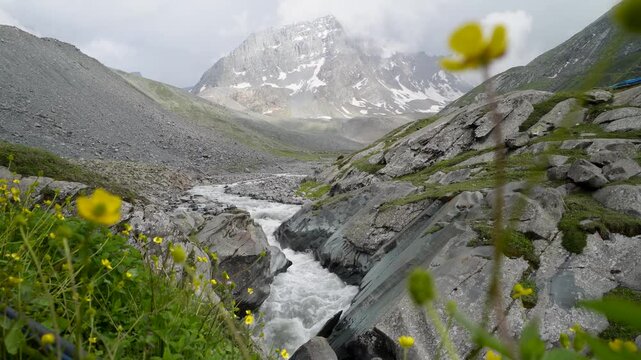 Scenic Chamba Valley in Himachal Pradesh with Majestic Glacial Rivers and Peaks