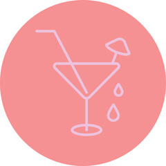 Cocktail icon Design