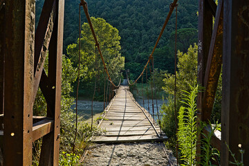 A random old bridge over the Osumi river