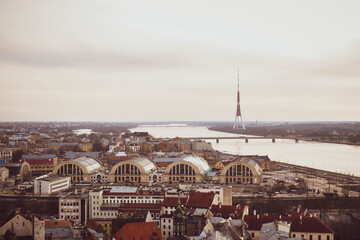 panorama of Riga