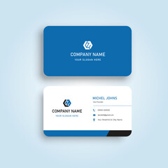 creative and modern professional visiting card design